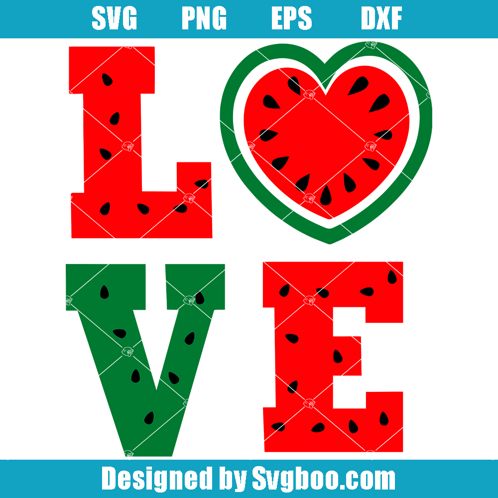 Love Water Melon Summer Svg, Watermelon Svg, Summer 2023 Svg Love Water Melon Summer Svg