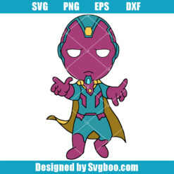 Marvel Vision Svg