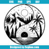 Nature Yin Yang Svg