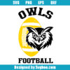 Owls Football Svg