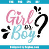 Pink Or Blue Mommy Daddy Loves You Svg
