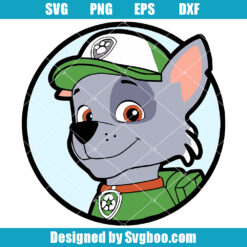 Rocky Paw Patrol Svg