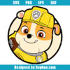 Rubble Paw Patrol Svg