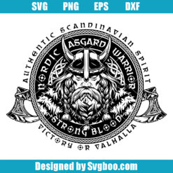 Scandinavian Spirit and Nordic Warriors Svg