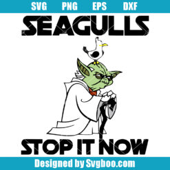 Seaguls Stop It Now Svg
