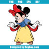 Snow White Mouse Princess Svg