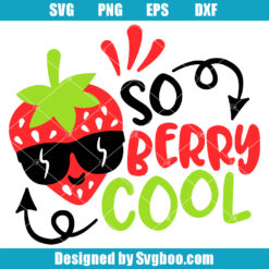 So Berry Cool Svg