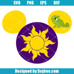 Tangled Mouse Ear Svg