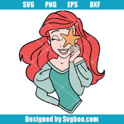 The Little Mermaid Svg