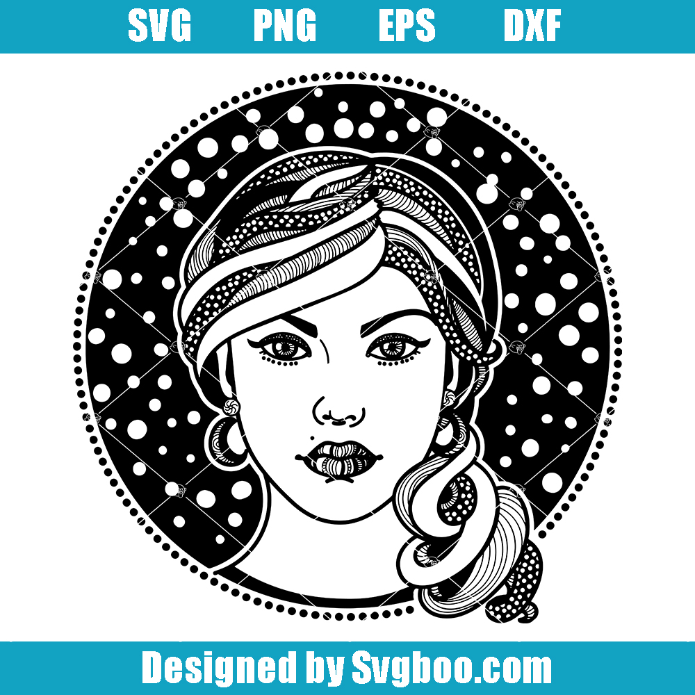 The Radiant Beauty of Mandala Girl Self Svg, Mother's Day Svg