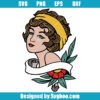 ld school Tattoo Pin up Girl Svg