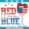 4th of July Wine Glass Svg