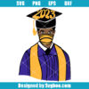 Afro Boy in Graduation Hat Svg
