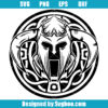 Ancient Warrior Horned Helmet Svg
