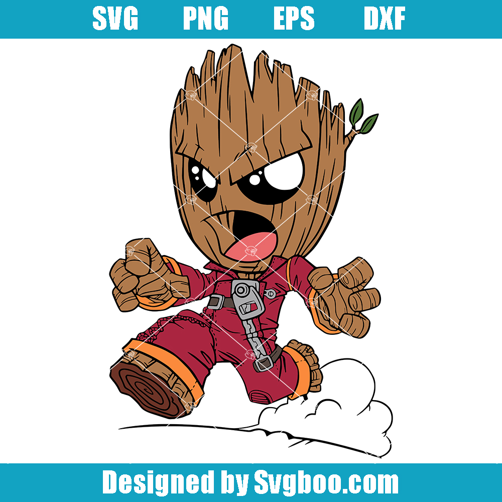 Baby Groot Svg, Funny Groot Svg, Superhero Svg, Avengers Svg Baby Groot Svg