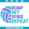 Bump Set Spike Repeat Svg