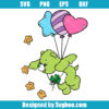 Cute Bears with balloons Svg