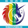Cute Colorful Unicorn Svg