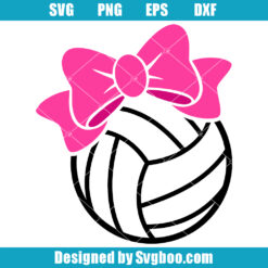 Girl Volleyball Svg