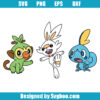 Grookey Scor Bunny Sobble Pokemon Svg