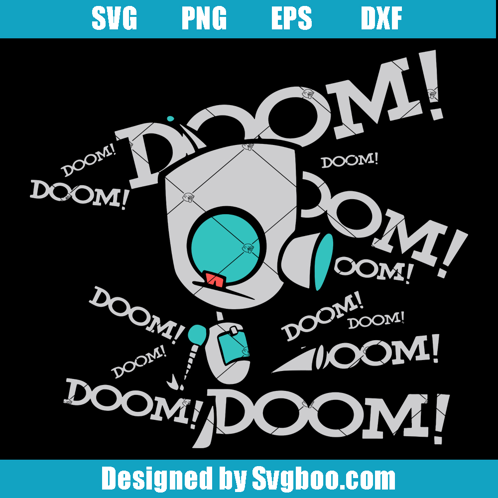 Invader Zim Svg, Alien Svg, Predator Svg, Cartoon Svg