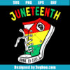 Juneteenth Sneaker Svg