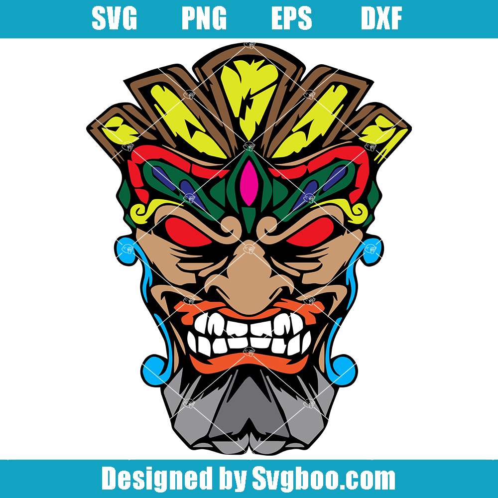 Mayan Native Tribe Svg, Ancient Civilization Svg, Tribe Mask Svg