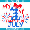 Patriotic Girl Svg