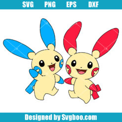 Plusle and Minun Svg