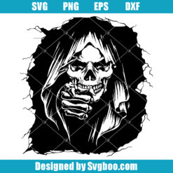 Skull In The Wall Svg