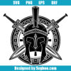 Spartan Greek Warrior Helmet Svg