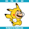 Super Mario Pikachu Svg