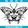 Tiger Butterfly Svg