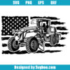 Trucks USA Flag Svg