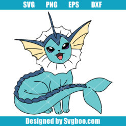 Vaporeon Pokemon Svg