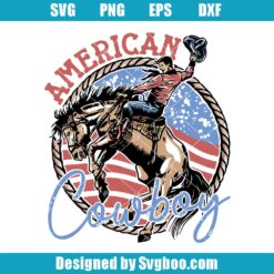 American Cowboy Svg