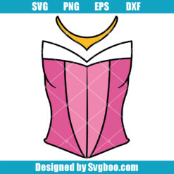 Aurora Princess Costume Svg