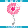 Faith Hope Love Breast Cancer Svg
