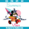 Minnie Summer Beach Svg