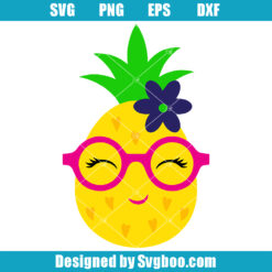Pineapple Summer Fruit Svg