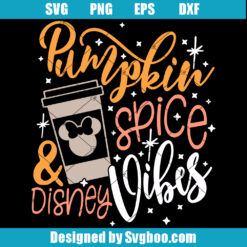 Pumpkin Spice Vibes Svg