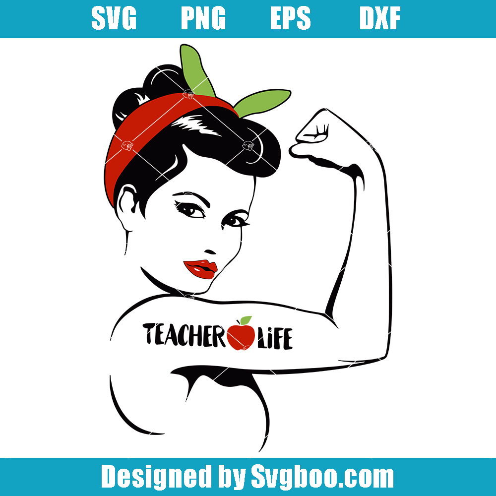 Rosie Teacher Svg, Rosie Apple Svg, Teacher Life Svg Rosie Teacher Svg
