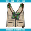 Safari Vest Costume Svg