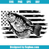 US Crappie Fish Svg