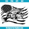US Outdoor Bass Fishing Svg