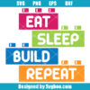 at Sleep Build Repeat Svg