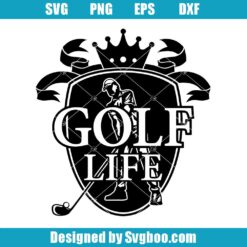 Golf Life Svg