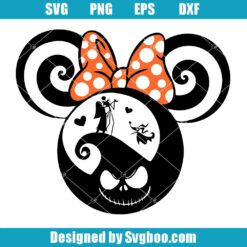 Halloween Minnie Ears Svg