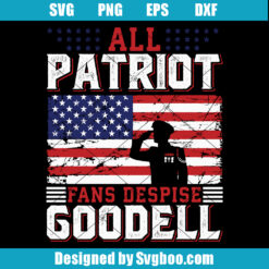 All Patriot Fans Despite Goodell Svg