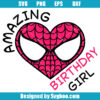 Amazing Birthday Girl Svg